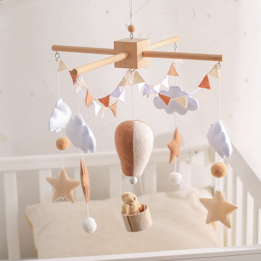MOBILE POUR LIT BEBE | OURSON MONTGOLFIERE™