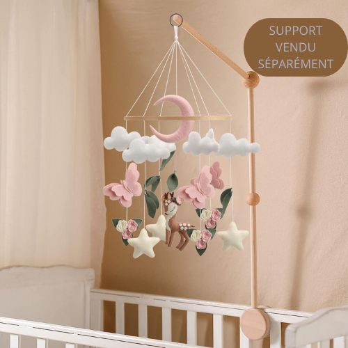mobile bébé pour lit biche magnifique