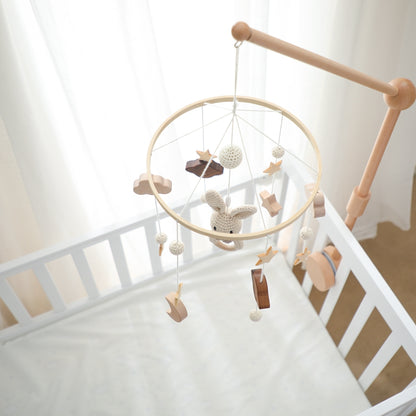 mobile musical lapinou crochet hauteur