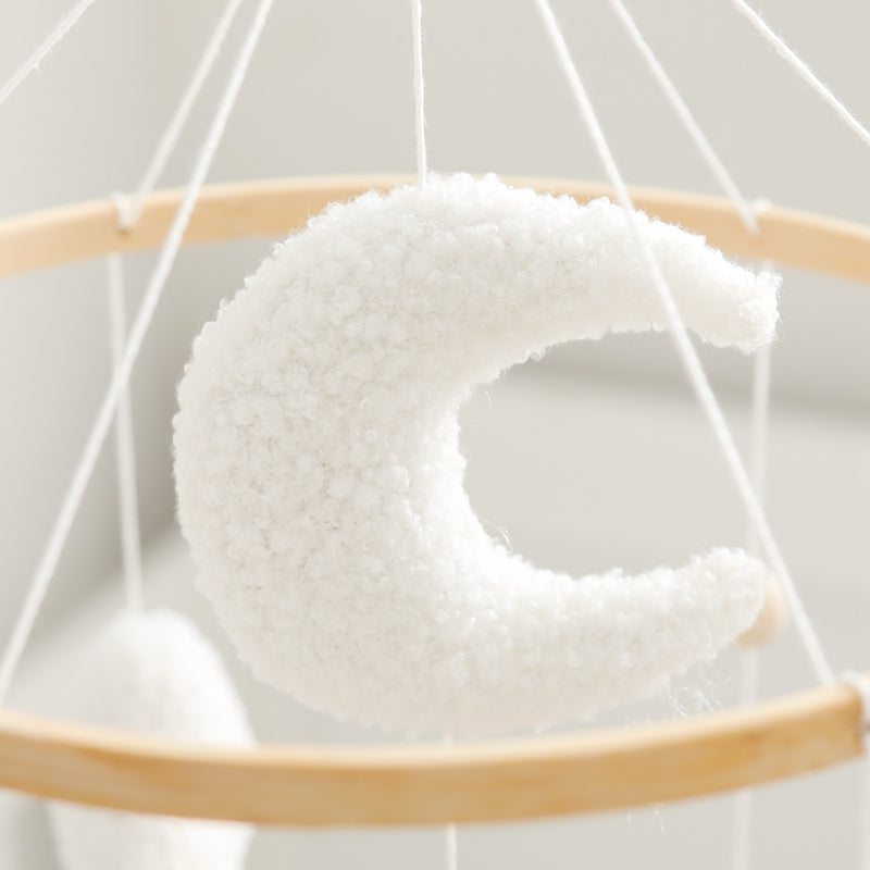 mobile pour bébé lapin lune