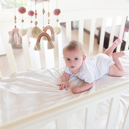 mobile pour bébé macramé bébé mignon