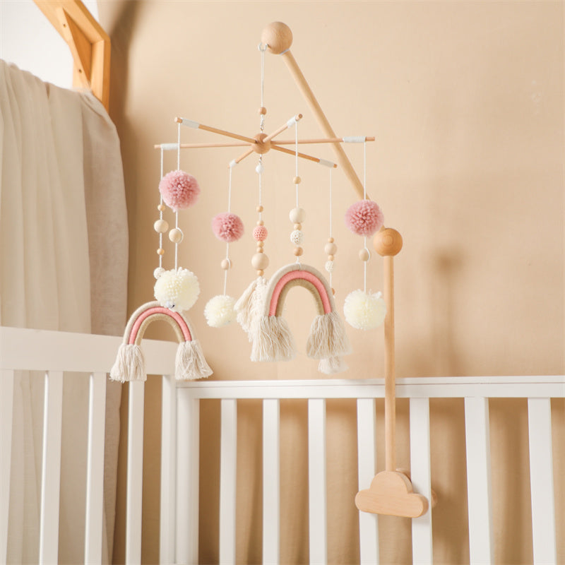 mobile pour bébé macramé lit 