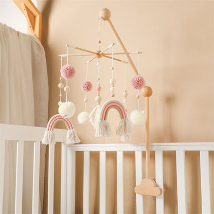 mobile pour bébé macramé lit 