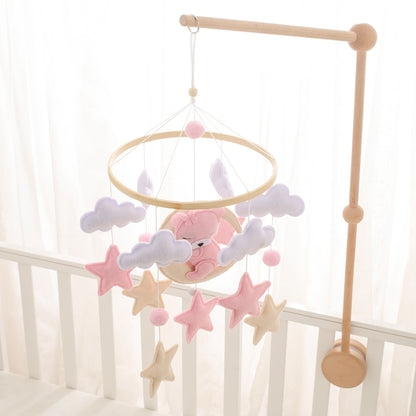 mobile pour lit bébé accroché support