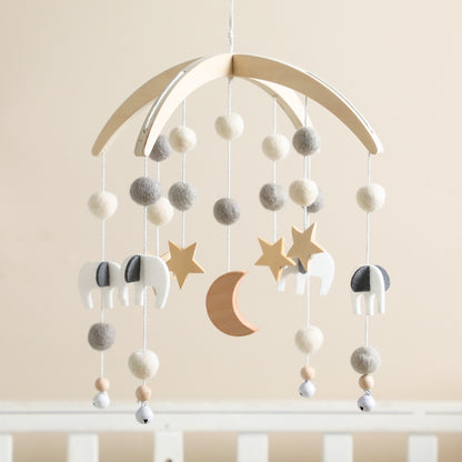 mobile pour lit bébé éléphant lit