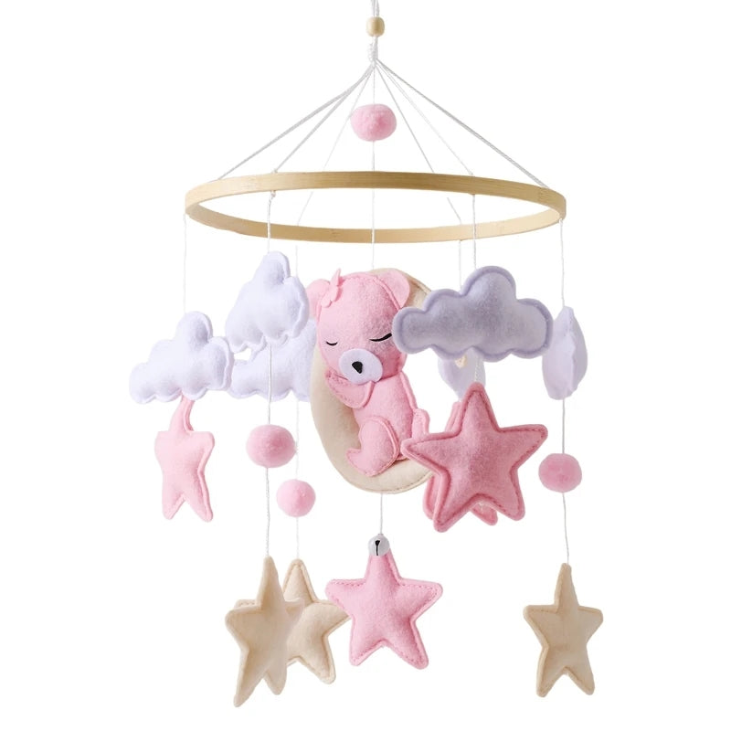 mobile-pour-lit-bebe-rose