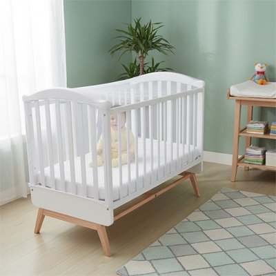 Moustiquaire bébé lit épuré
