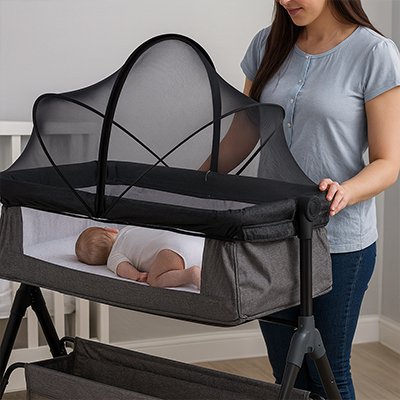 Moustiquaire lit bébé je dors