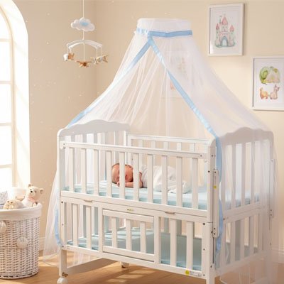 Moustiquaire lit bébé tout seul