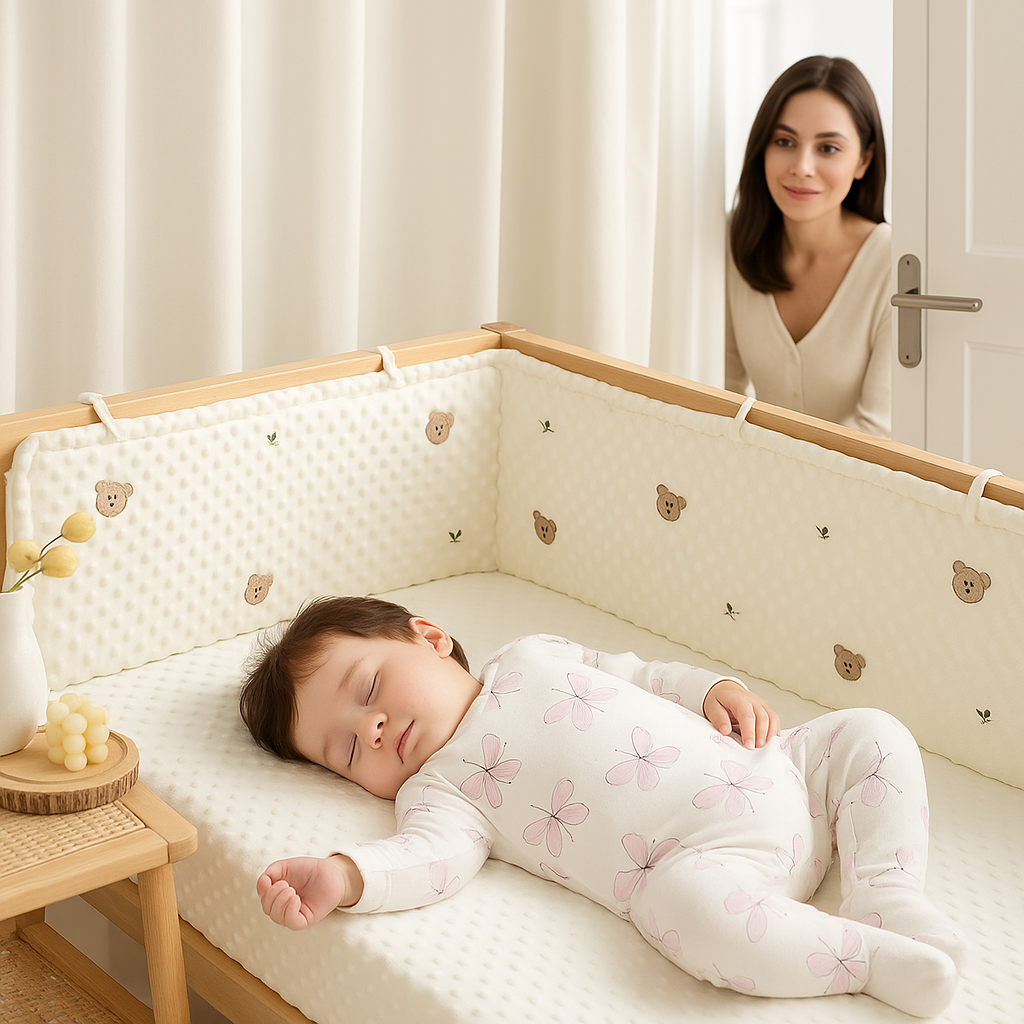 tour de lit bébé maman seraine