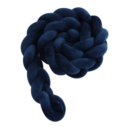 tresse de lit 4m bleu marine