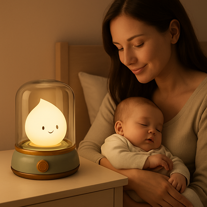 veilleuse bébé maman aime bébé