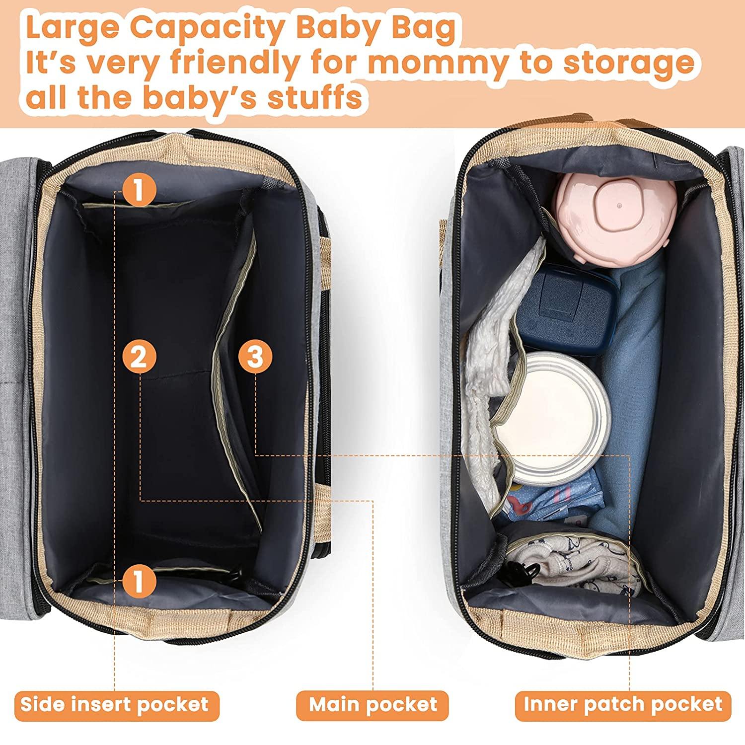 Sac à langer portatif | Berceau de voyage BabyNappy™ - Bébé Dans L'âme