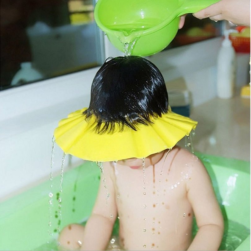 Visière chapeau pour douche bébé I ShampooCap™ - Bébé Dans L'âme